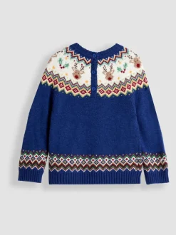 Pull JoJo Maman Bébé Christmas Fair Isle