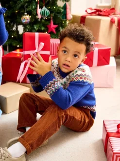 Pull JoJo Maman Bébé Christmas Fair Isle