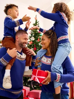 Pull JoJo Maman Bébé Christmas Fair Isle