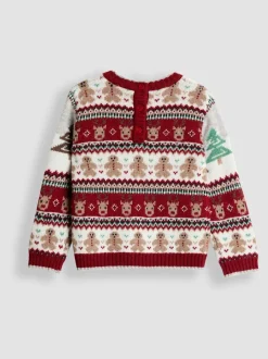 Pull JoJo Maman Bébé Christmas Fair Isle