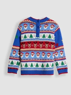 Pull JoJo Maman Bébé Christmas Fair Isle