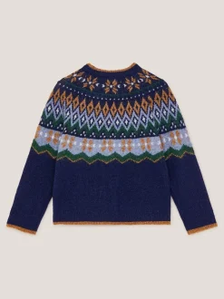 Pull Monsoon Fair Isle à col ras du cou