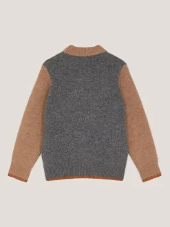 Pull Monsoon Fox en maille color block