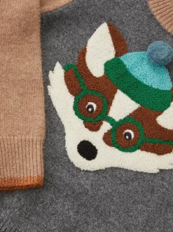 Pull Monsoon Fox en maille color block