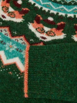 Pull Monsoon Fox Fair Isle