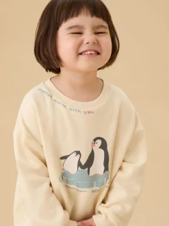 Pull MORI Penguin Sweat-shirt de Noël super doux