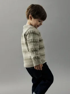 Pull Name It Cosy en maille jacquard