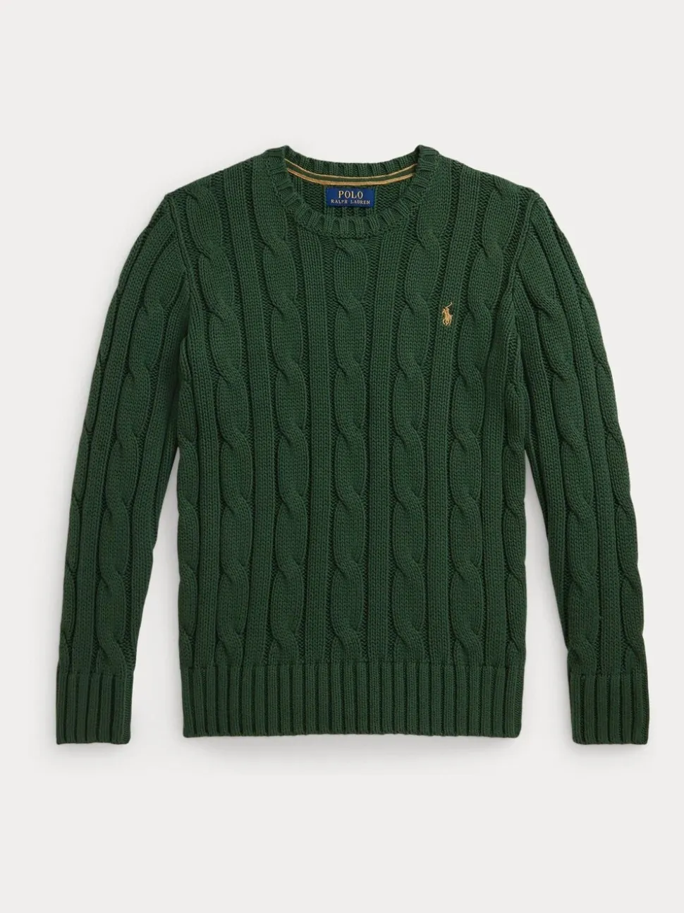 Pull Polo Ralph Lauren garçon en maille torsadée