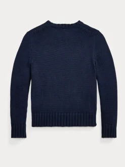 Pull Polo Ralph Lauren Garçons Flag Icon en maille