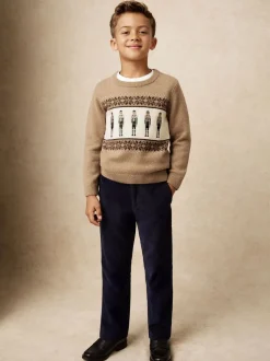 Pull Reiss Laurence brodé casse-noisettes en laine