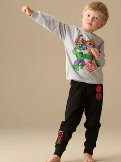 Pyjama Angel & Rocket Marvel imprimé graphique