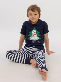 Pyjama Brands In Christmas Winter Time Bear