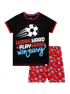 Pyjama court de football Harry Bear Work Hard