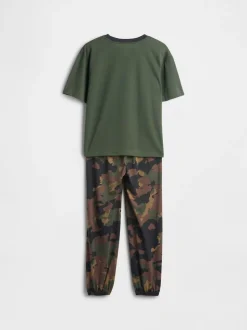 Pyjama Gap camouflage à manches courtes (6-13ans)