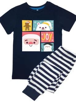Pyjamas à collage Brands In Joie de Noël