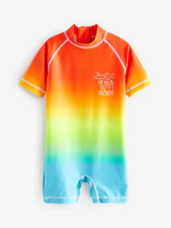 Rainbow Dip Dye - Maillot de bain Sunsafe All-In-One (3mths-7yrs)