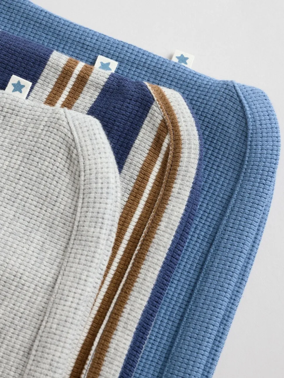 Rayé bleu - Ensemble Hauts et short bébé 6 Pièces (0mois-3ans)