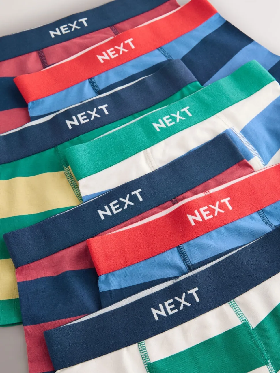 Rayures style rugby - Lot de boxers 7 (1.5-16ans)