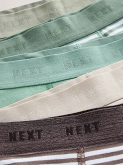 Rayures vertes/écrues - Lot de 5 malles à motif junior (1.5-16ans)