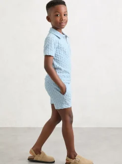 Reiss Piro Short texturé en tissu éponge