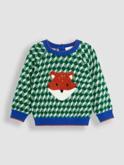 Renard vert - Jojo Maman Bébé Tirette d'application