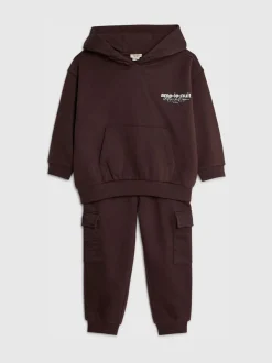 River Island Ensemble Ame Le Nuit en nylon sweat à capuche et jogging