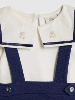 River Island Ensemble barboteuse et short à col marin