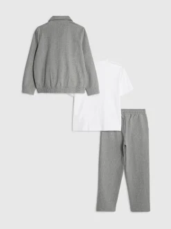 River Island GARÇON 3 Pieces à rayures Sweat-shirt intelligent Joggings Ensemble