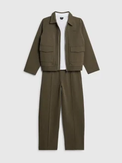 River Island GARÇON Harrington Texture Ensemble de 3 Pantalons