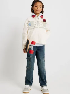 River Island Jean cargo ample à poche