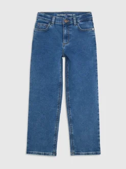 River Island Jean droit délavé