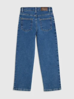River Island Jean droit délavé