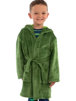 Robe de chambre Harry Bear en polaire dinosaure avec 3D cornes et pointes