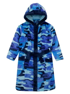 Robe de chambre Harry Bear camouflage BLEU CAMOUFLAGE AOP