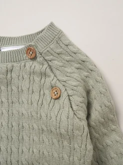 Rock-A-Bye Baby Boutique Ensemble 3pièces avec bodys, leggings et chapeaux en maille vert bébé