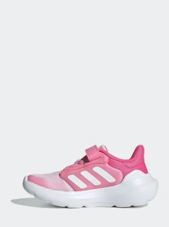 Rose - adidas Tensaur Run 2.0 Baskets enfant à crochets et boucles