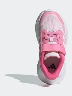Rose - adidas Tensaur Run 2.0 Baskets enfant à crochets et boucles