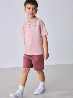 Rose - Baker by Ted Baker ensemble polo et short oversize