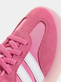 Rose - Baskets adidas Barreda Decode élastique pour enfant à lacets élastiques