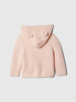 Rose - Cardigan Gap Brannan Bear en maille de coton doux (nouveau-né24mois)