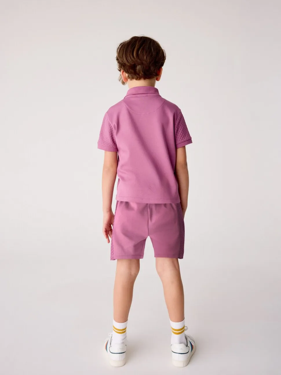 Rose - Ensemble polo et short Paul Smith Junior garçon
