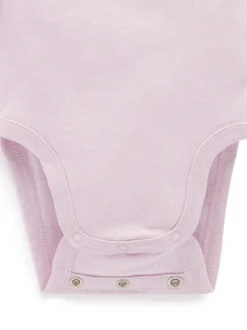 Rose - Lot de 2 bodys Purebaby