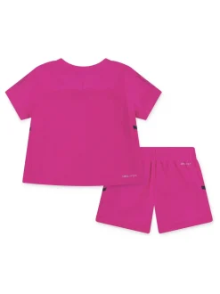 Rose - Nike ensemble t-shirt et short de football Little Kids Kylian Mbappe