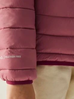 Rose - Regatta Veste déperlante Marizion mi-épaisse à capuche Junior