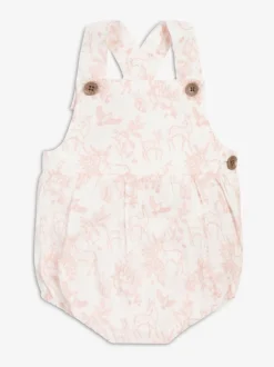 Rose - The Little Tailor Combinaison intégrale en coton tissé 100% de Bébé
