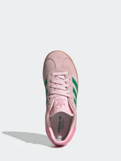 Rose clair - Baskets Adidas Original Gazelle enfant
