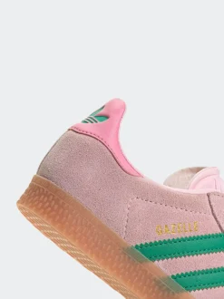 Rose clair - Baskets Adidas Original Gazelle enfant