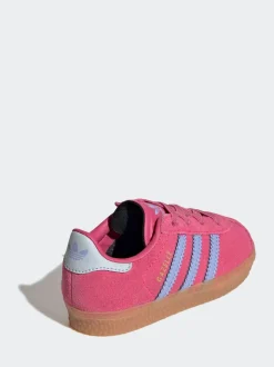Rose foncé - Adidas Originals Baskets Gazelle Comfort Closure élastiques pour Bébé