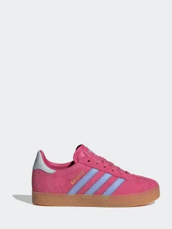 Rose foncé - Baskets Adidas Original Gazelle enfant