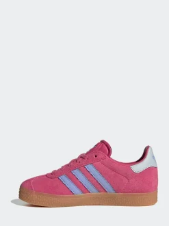 Rose foncé - Baskets Adidas Original Gazelle enfant